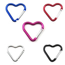 Heart Shape Keychain Clip