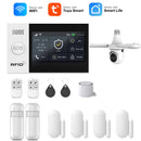 Tuya Smart Life APP Compatible Wireless GSM Alarm System WiFi Burglar Detection Real-Time Alerts for Home Garage Office Shop