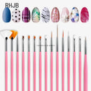 Nail brush Design Tip Pen Builder
