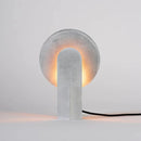 Mid century Aluminum table lamp