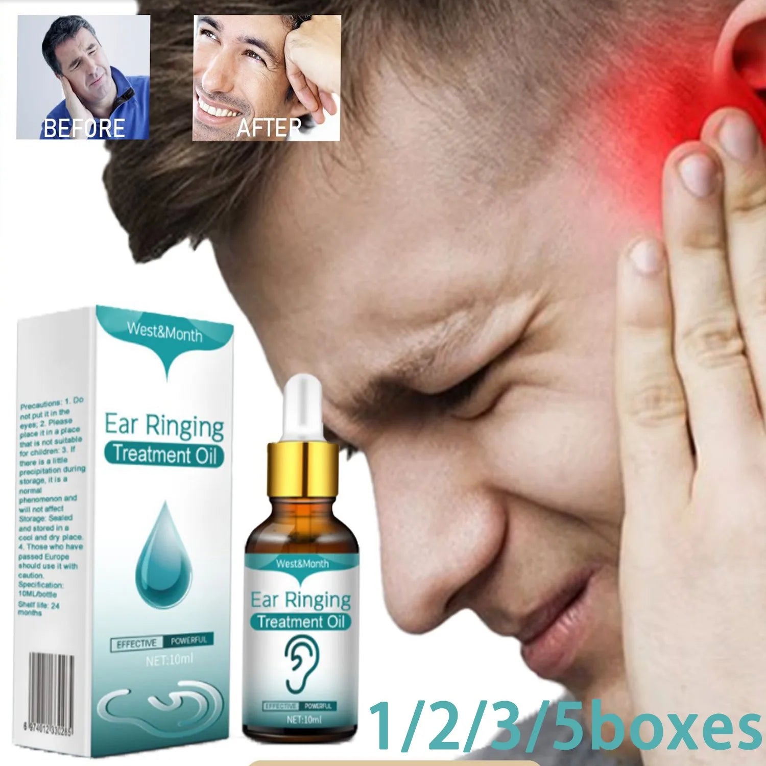 Ear Hard Hearing Tinnitus Oil