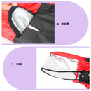 Pet Dog Raincoat Transparent Hooded Jumpsuit
