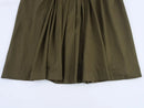 MYST&ZA2025 new summer women's casual fashion pleated drop shoulder short sleeve V-neck midi long dress
