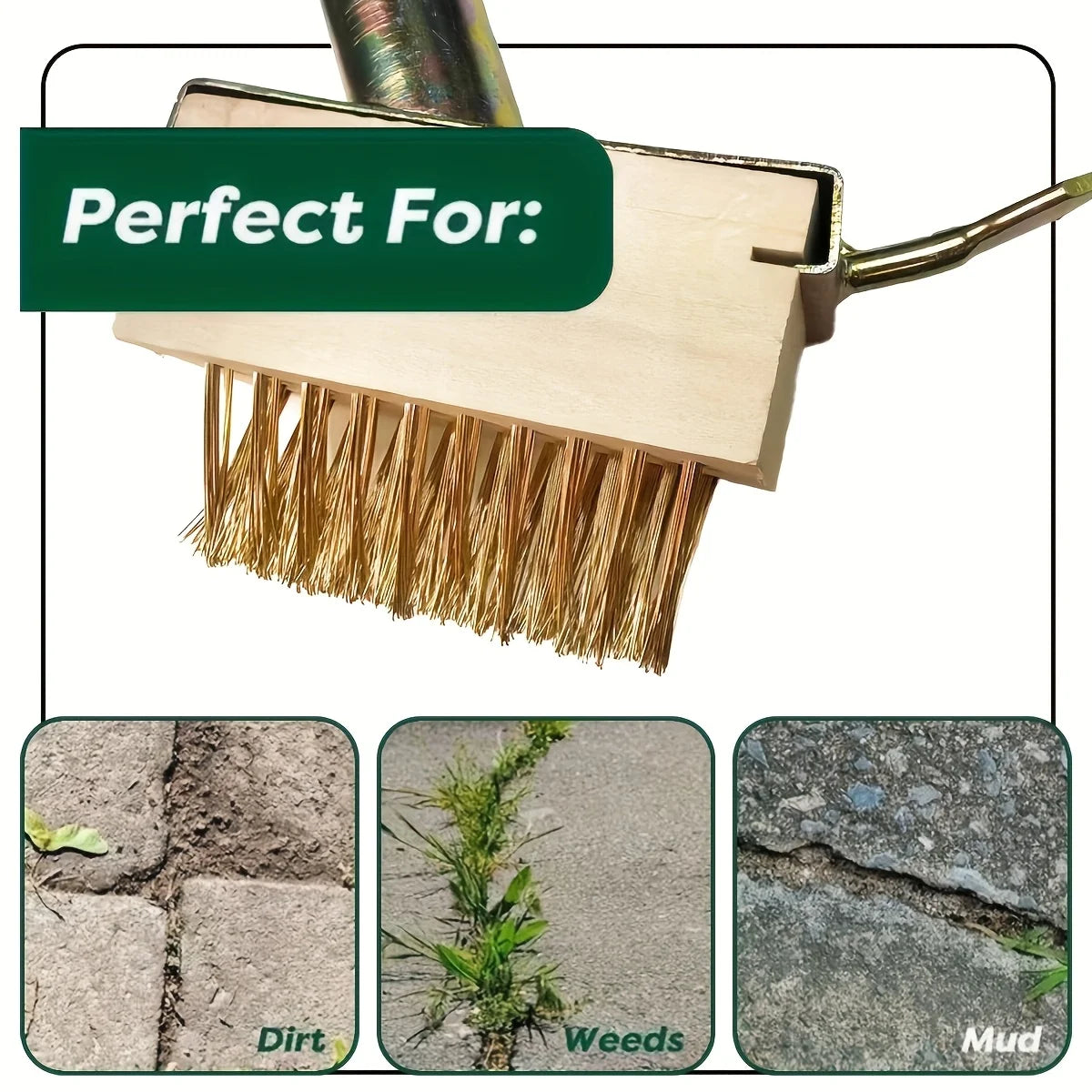 Adjustable manual weeding tool