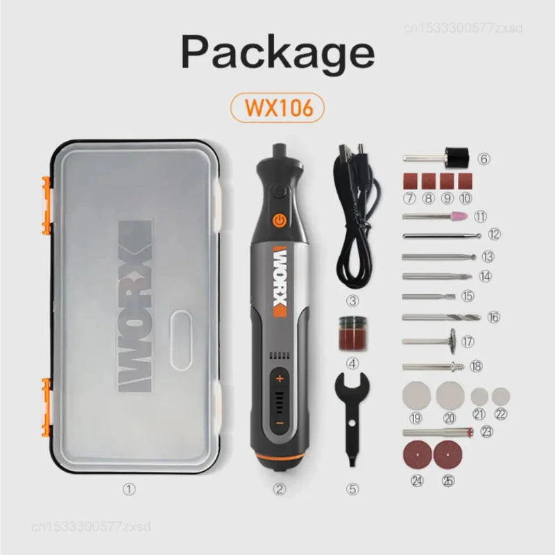Cordless Mini Engraving Drill Set