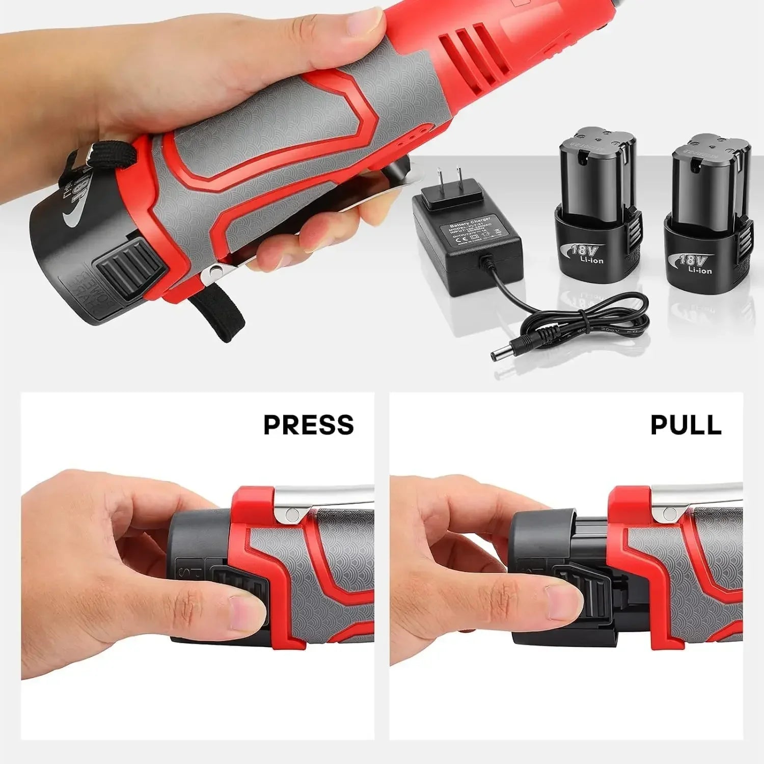 18V Electric Wrenches Set