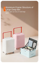 Wide Trolley Carry-on Suitcase
