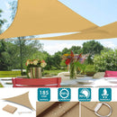 Waterproof Triangle Sun Shade Sail Canopy