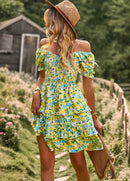 Women's Flower Print Dress