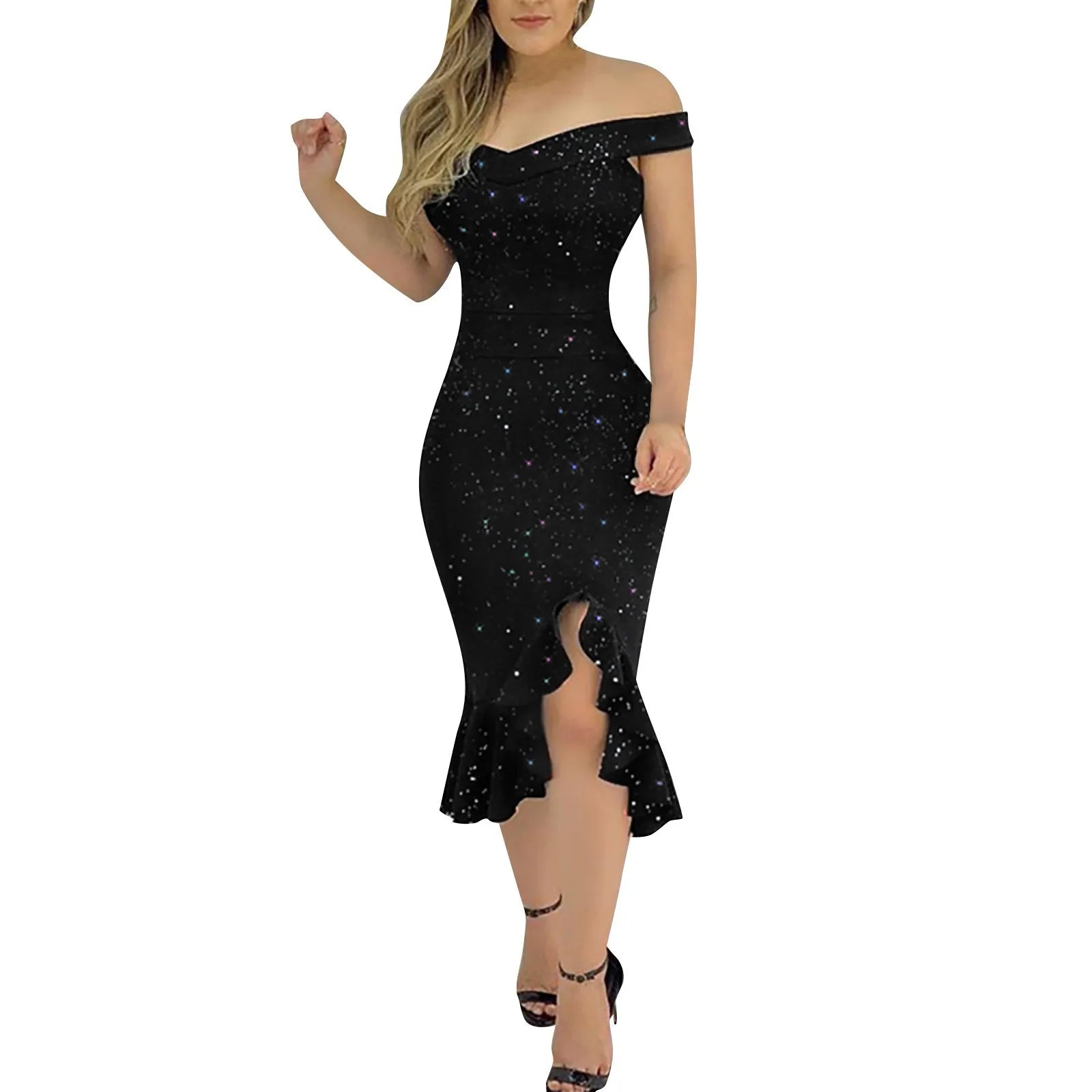 Women's Ruffle Dress