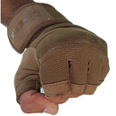 Half Finger Bodybuilding Gym Gloves