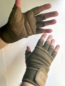 Half Finger Bodybuilding Gym Gloves