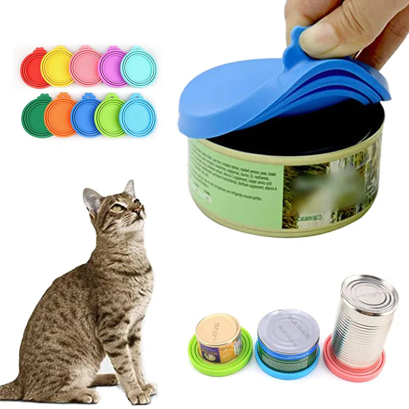 Reusable Pet Food Can Cover