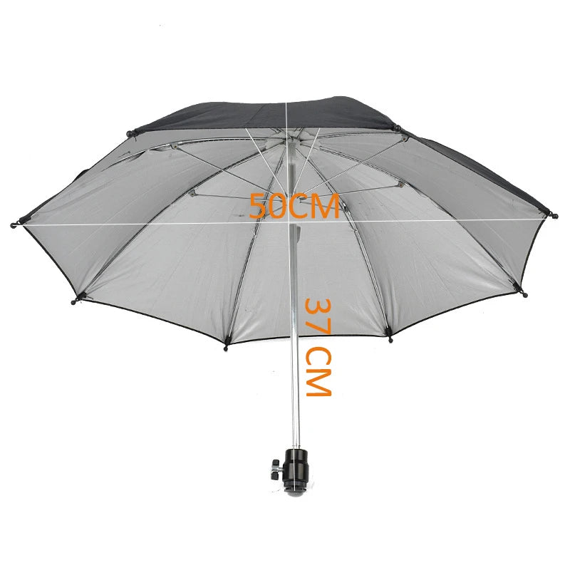 1PC 26/50CM Black Dslr Camera Umbrella