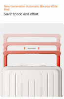 Wide Trolley Carry-on Suitcase