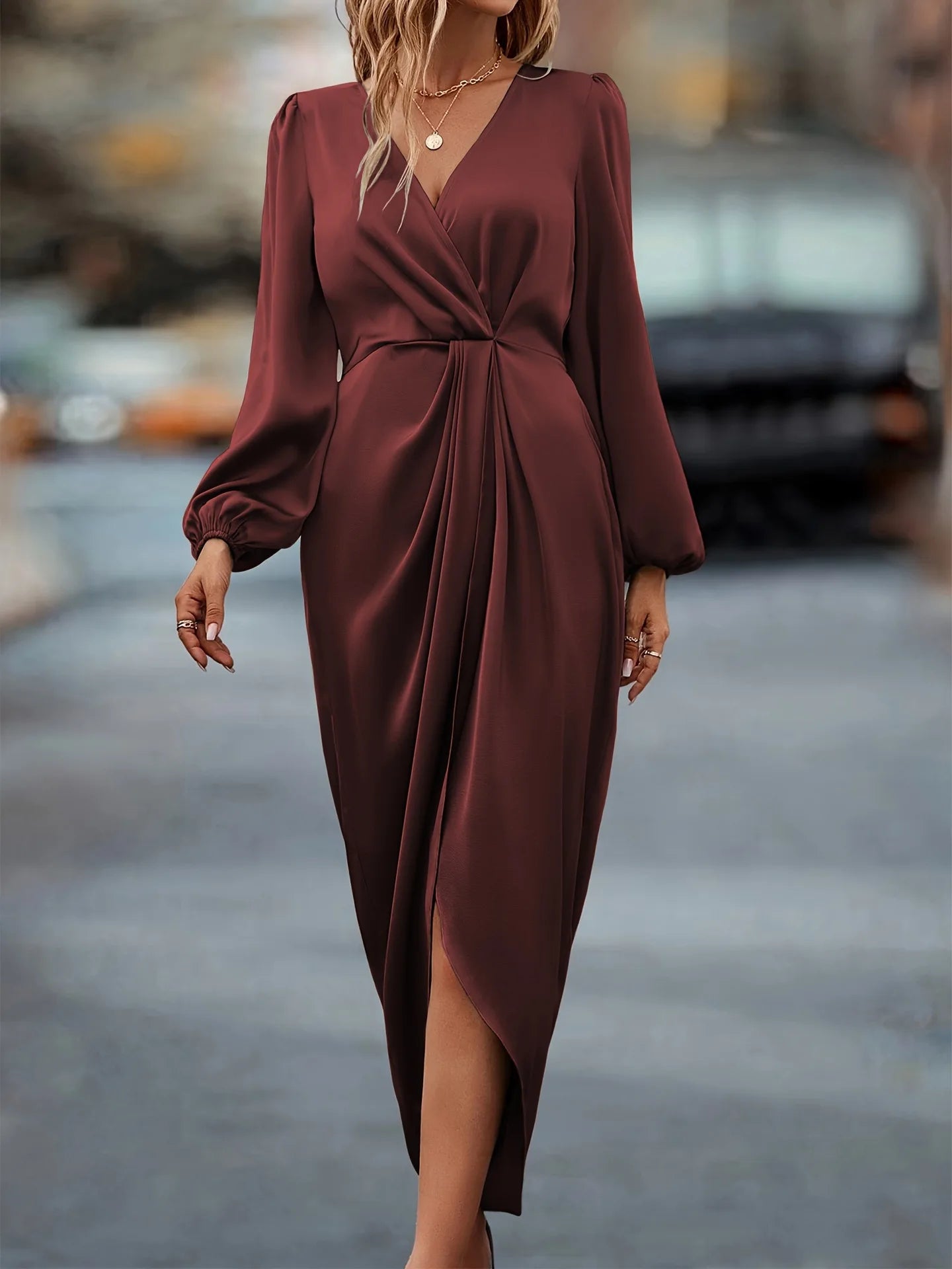 Wine red / S
