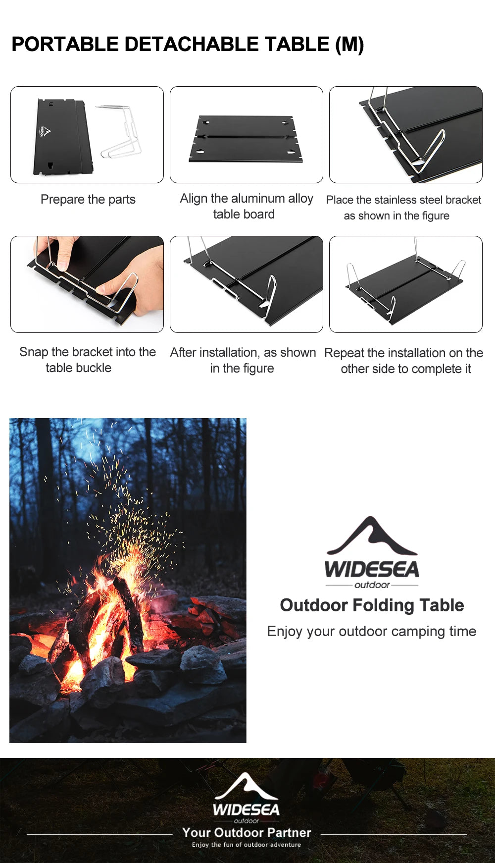 Camping Foldable Table
