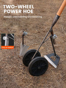 3 in 1 Multifunctional 2Wheels Power-assisted Weeding Scarifying Hoes