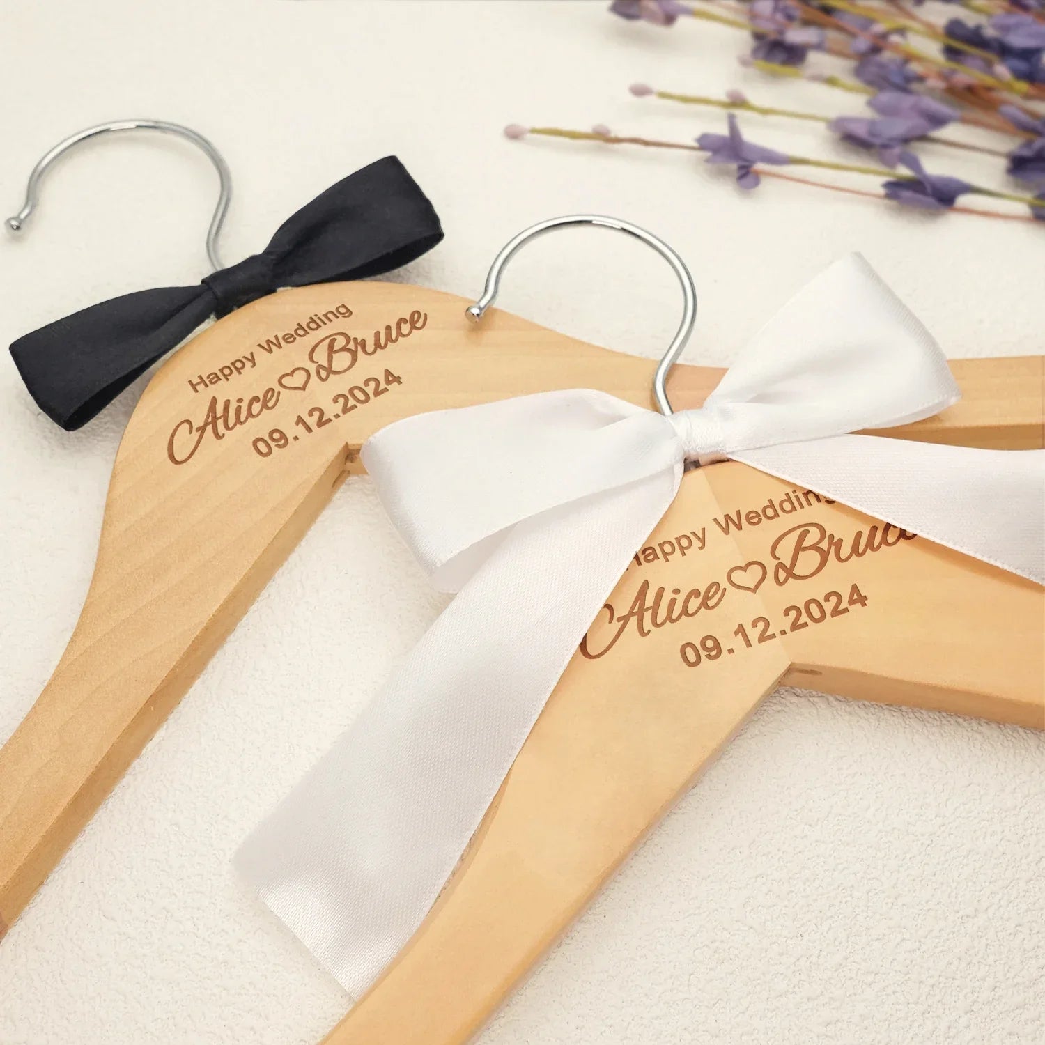 Custom Wedding Dress Hanger