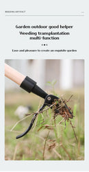 Portable standing weeder