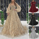 Women's French Vintage Evening Dress