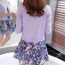 2024 Fashion Women Sweater Female Cardigan Thin Outerwear Short Short Design Sweater Long-sleeve Small Cape Blusa Feminina