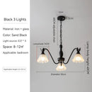 Green Pastoral Style Flower Pendel Chandelier