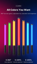 Handheld RGB Colorful Stick Light