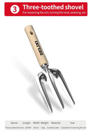 Garden Shovel Rake Spade Set