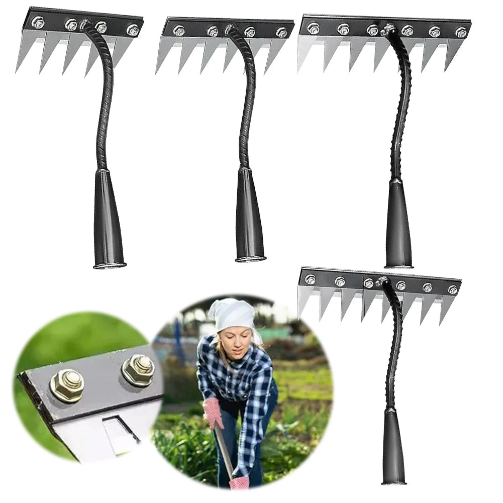 Steel Garden Weeding Rake