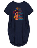 Plus Size Women Short Sleeve O-Neck Loose Dress