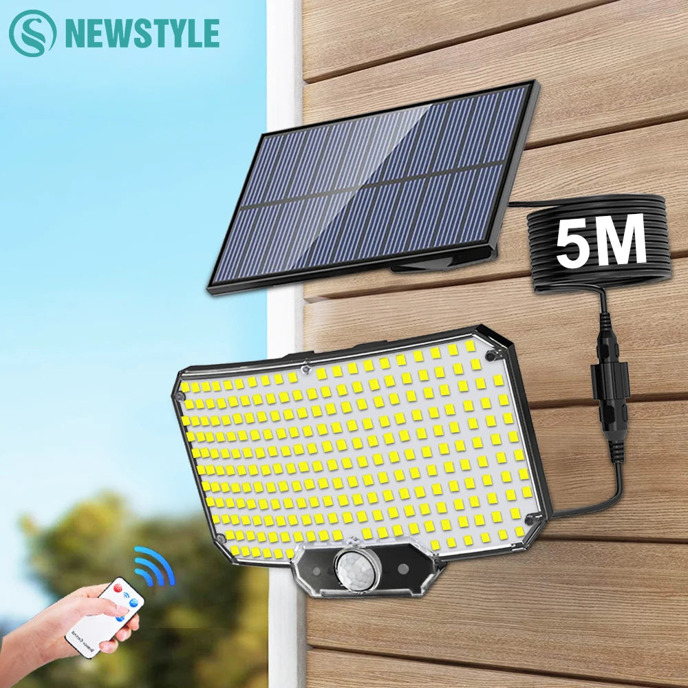Outdoor Waterproof LED Motion Sensor Solar Lights