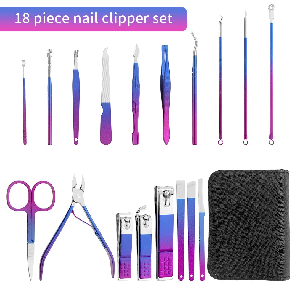 New Pedicure Nail Clippers Set