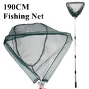 Telescopic Landing Net Folding Fishing Pole