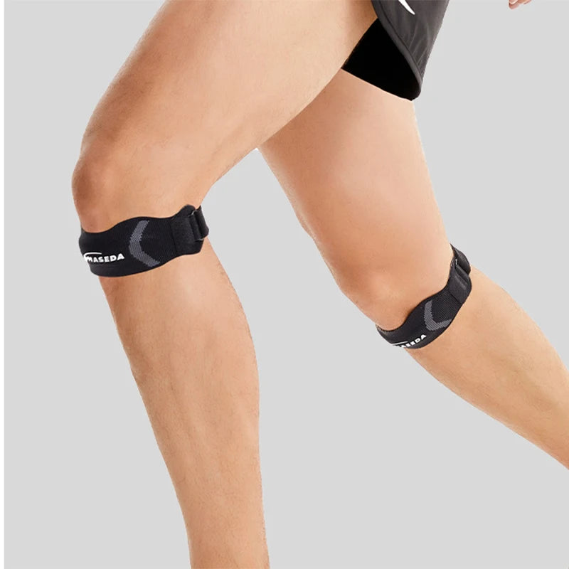 New Knee Outdoor Cycling Breathable Shock Absorber Basketball Protector Pressure Sports Patella Belt