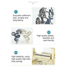 Blue Dragon Hairpin With Pearl Hair Claw