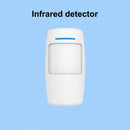 TAIBOAN 433MHz Home Burglar Alarm Host Accessories Wireless Link Smoke Sensor Door Magnetic Water Leak Detector Doorbell RFID