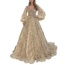 Women's French Vintage Evening Dress