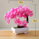 Bonsai Artificial Plastic Plants