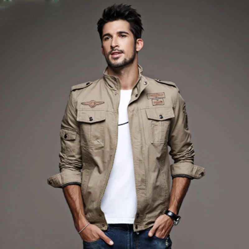 New 2023 Casual Army Military Jacket