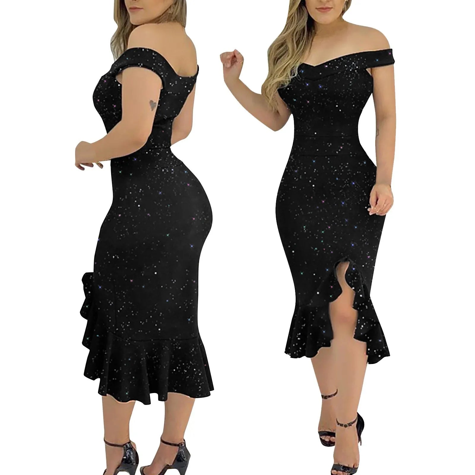 Women's Ruffle Dress