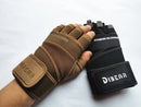 Half Finger Bodybuilding Gym Gloves