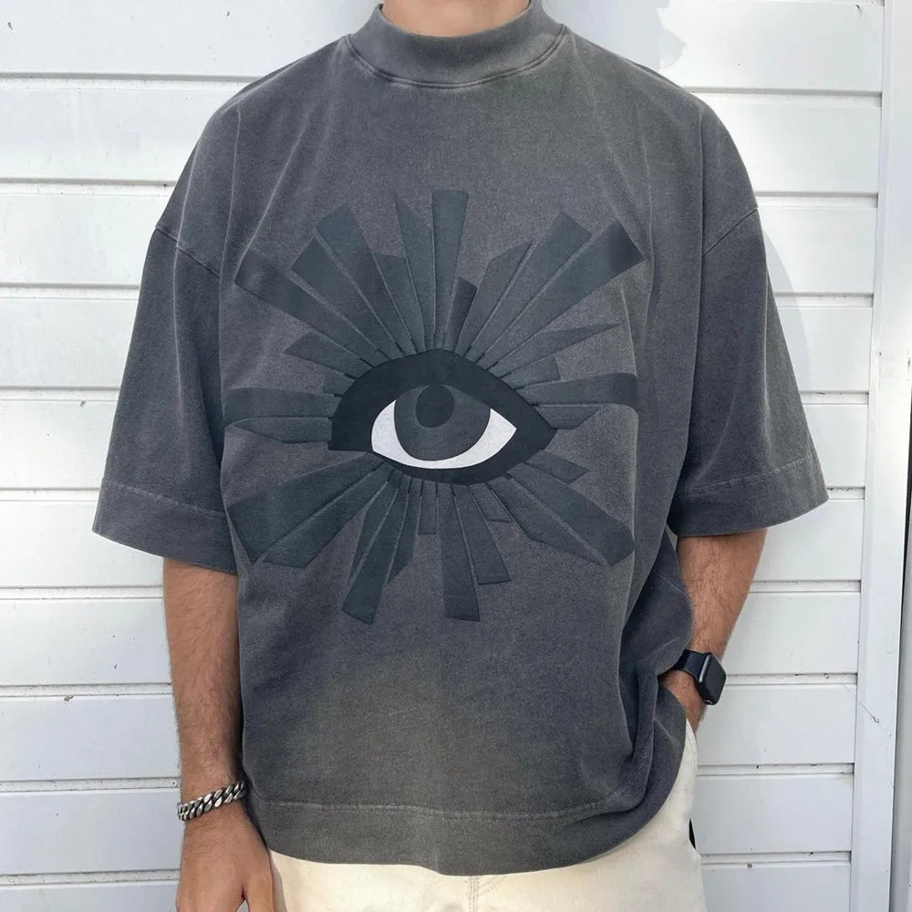 New Printing Overesized Loose Summer T-shirt