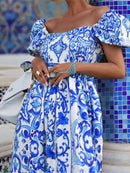 Women Off Shoulder Maxi Dress
