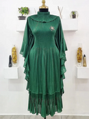 Ruffle Sleeves Loose Dress