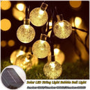 Solar LED String Bubble Ball Light