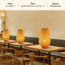 Contemporary Bamboo Weaving Table Lamp