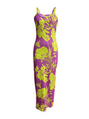 Gradient Printed Long Dress Summer New Women's Fashionable Printed Sexy Sleeveless Suspender Slim Fit Hip Hugging Long Dress