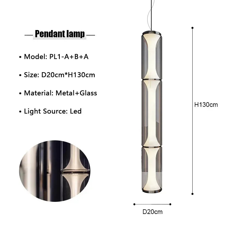 Pendant lamp-ABA / Warm light 3000K