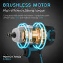 Brushless electric impact wrench
